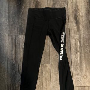 Black Victoria Secret Leggings. Size small.